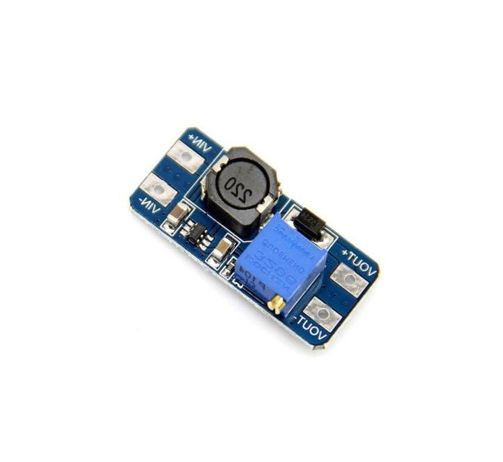 2A MT3608 Max DC-DC brasgamu pŵer modiwl pigiad atgyfnerthu pŵer modiwl