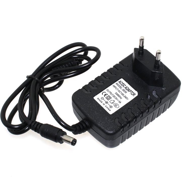 5V 3A Adapter Charger EU Plug