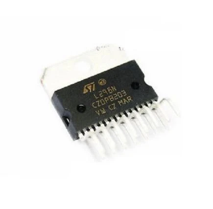 Gwreiddiol L298 L298N IC ZIP-15 GYRRWR DDEUOL lawn